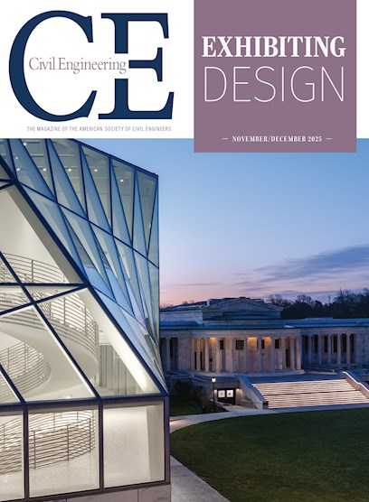 Civil Engineering Magazine November December 2025 issue