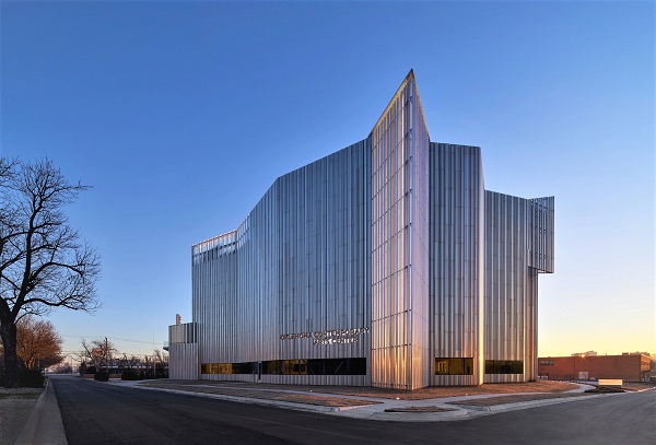 Lighting Systems Design;  Folding Light: Oklahoma Contemporary Arts Center Alvine Engineering