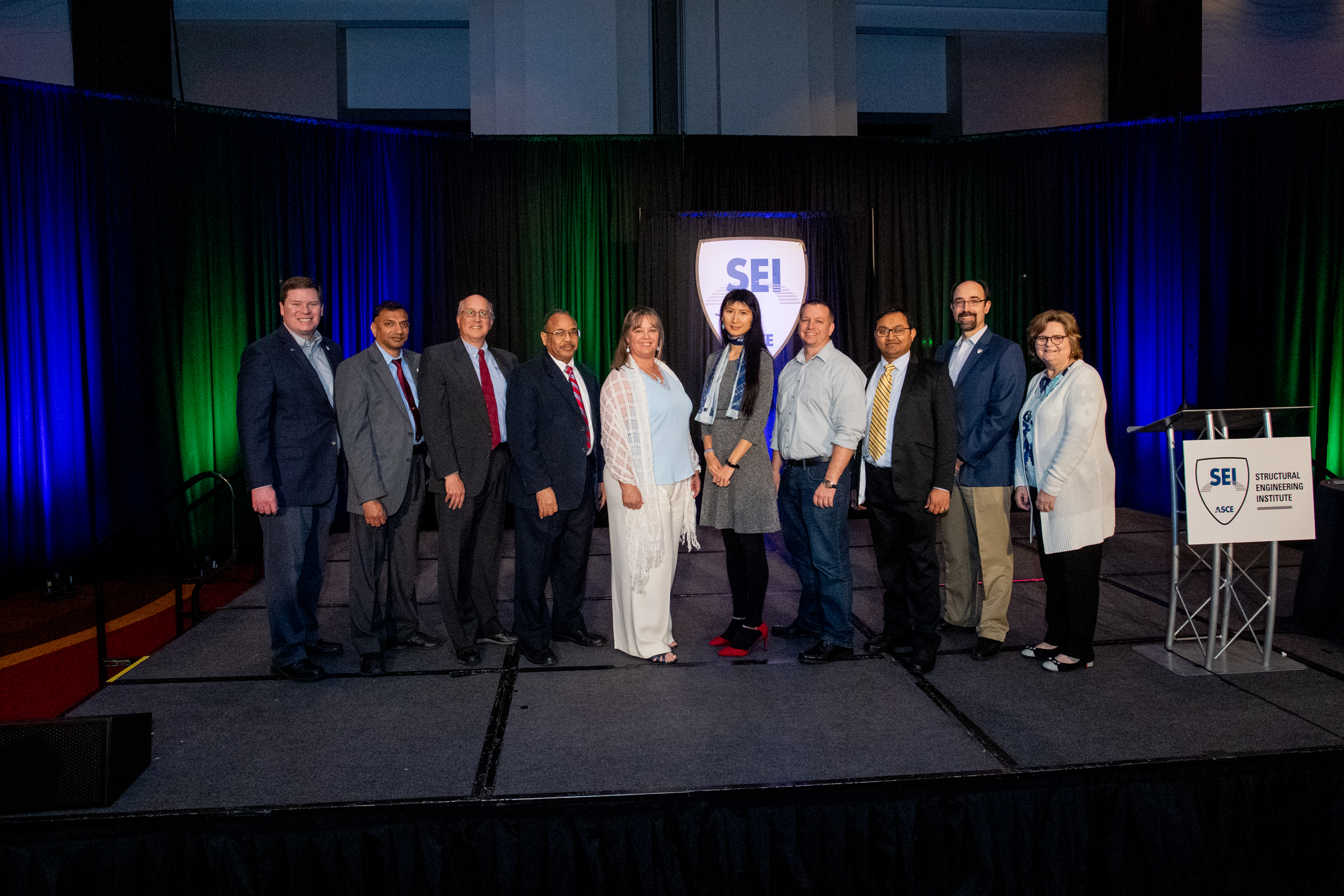 group photo for SEI Fellows 2022