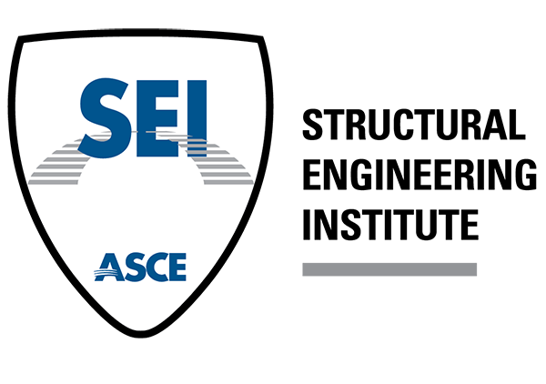 Structural Engineering Institute shield logo with text on right