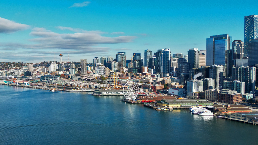 Skyline view of Seattle, Washington