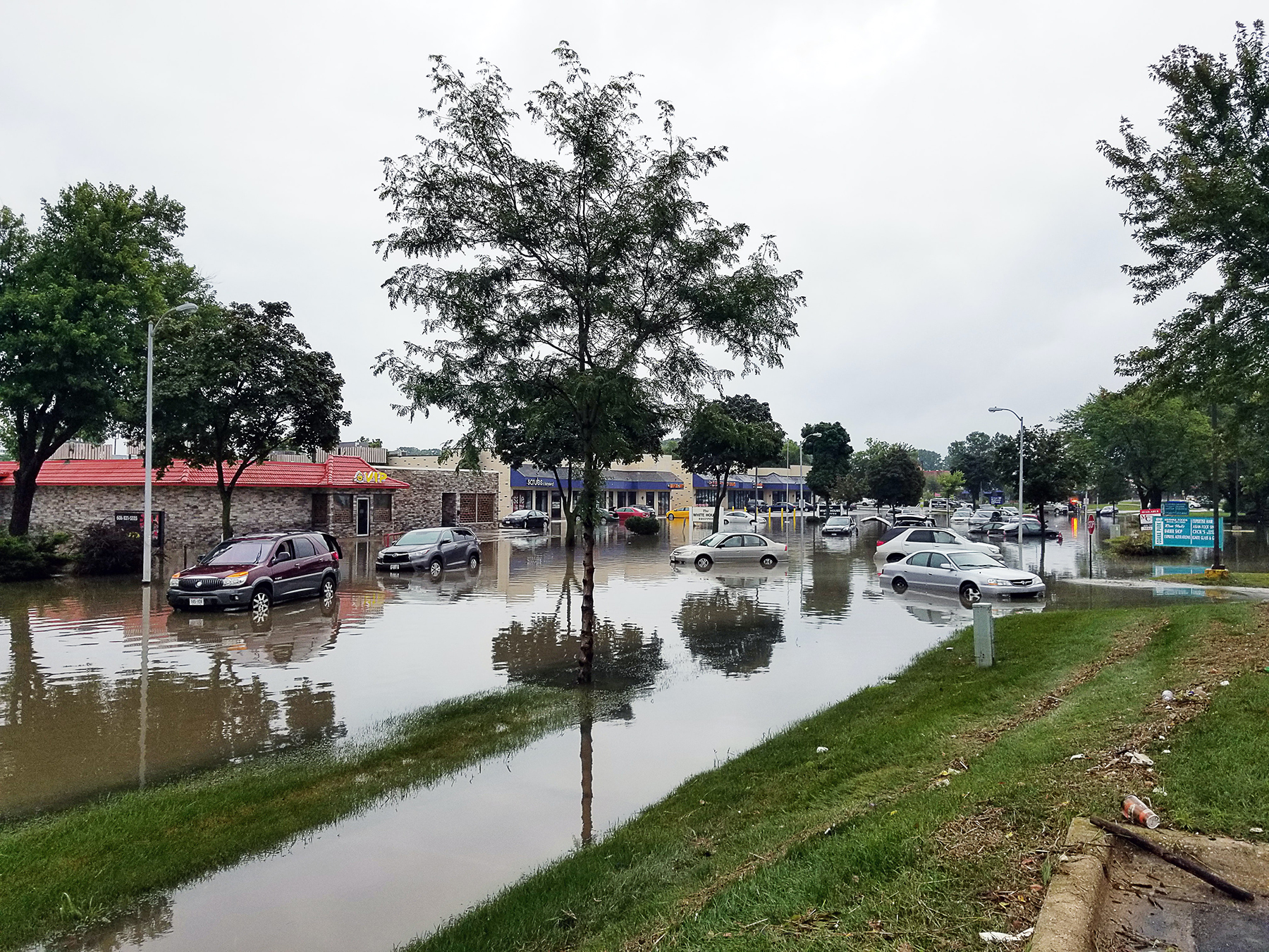 FLOODED ROAD