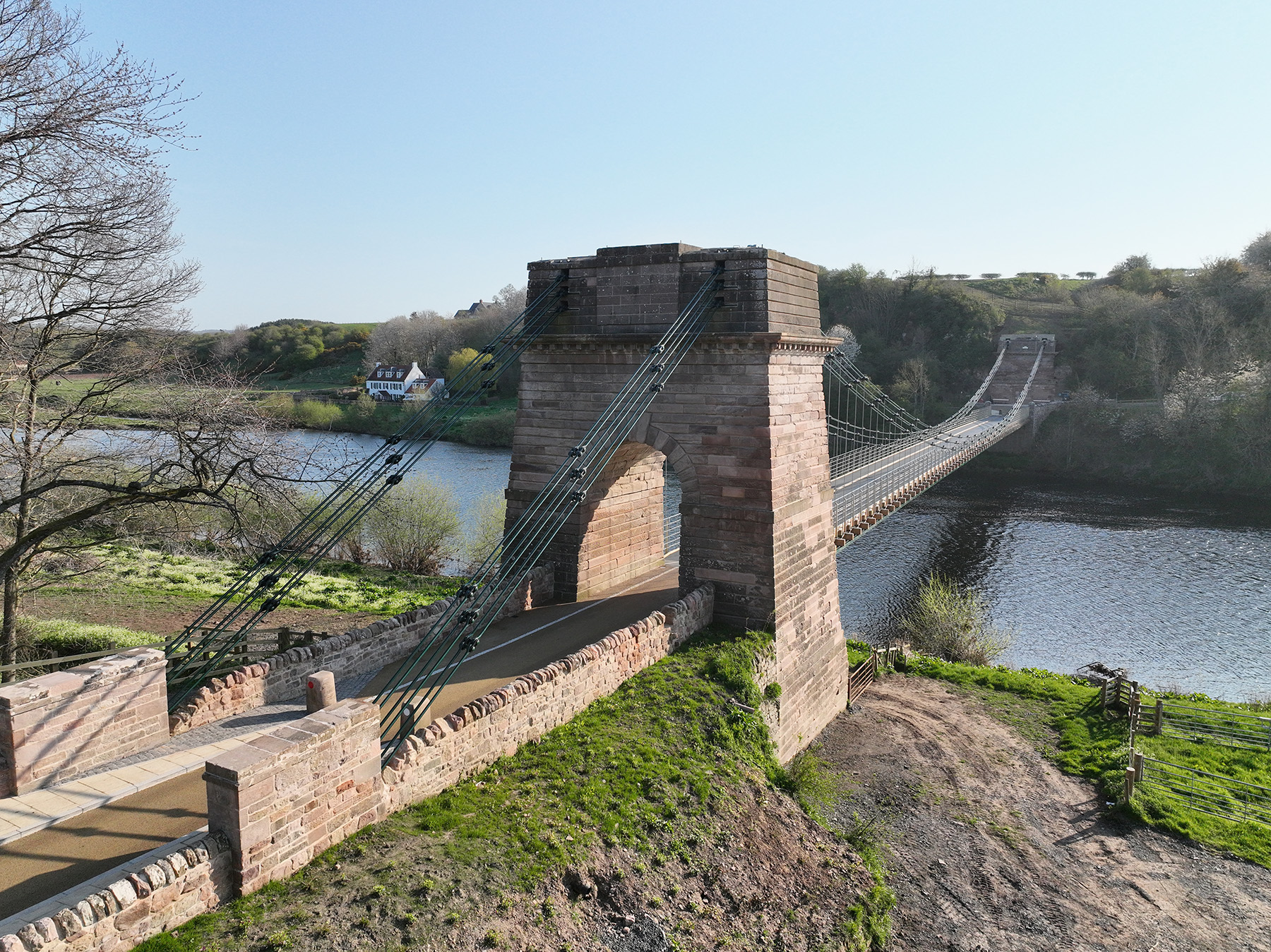 Behind the Union Chain Bridge’s historic landmark status
