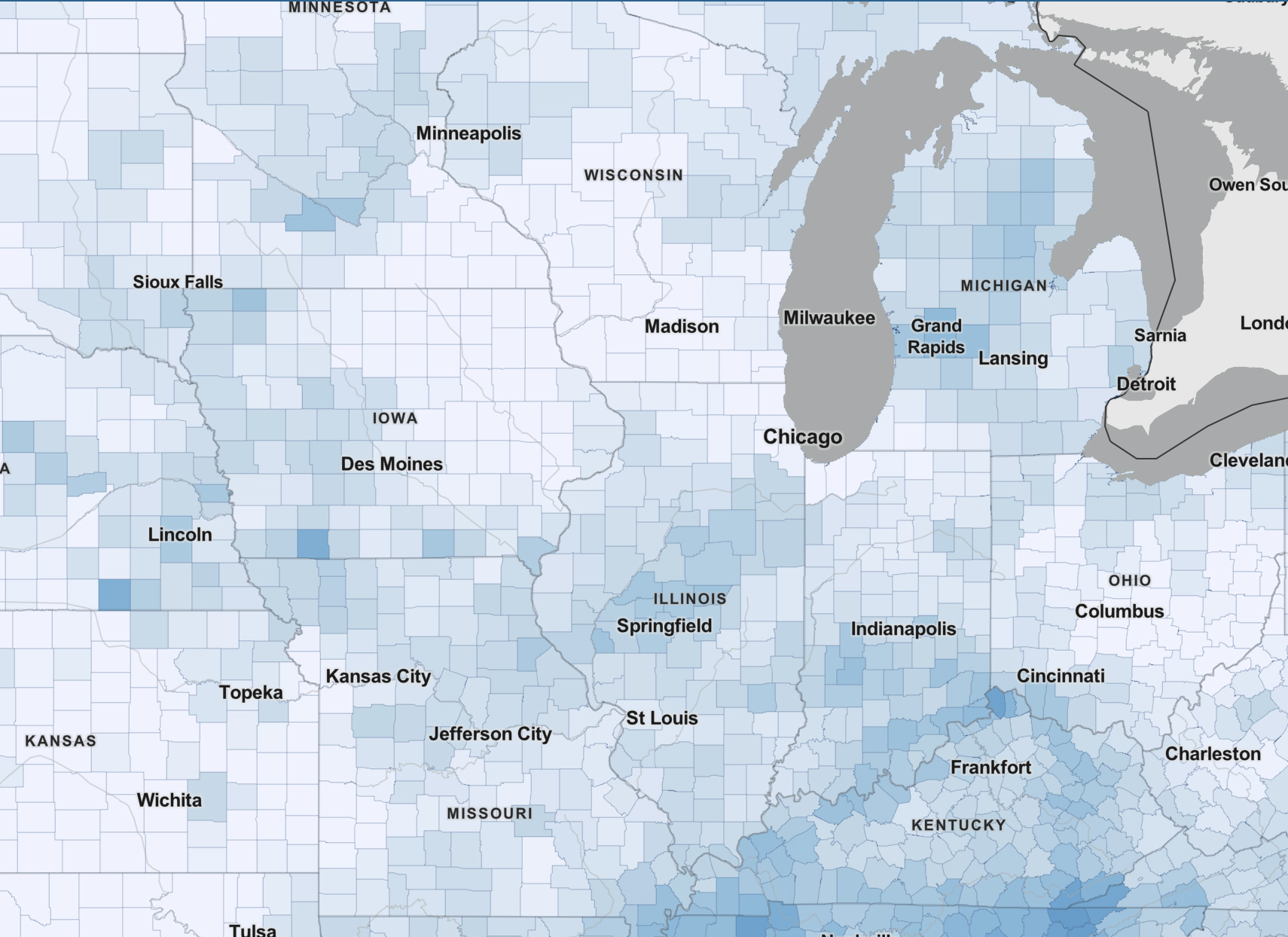 PRECIPITATION MAP