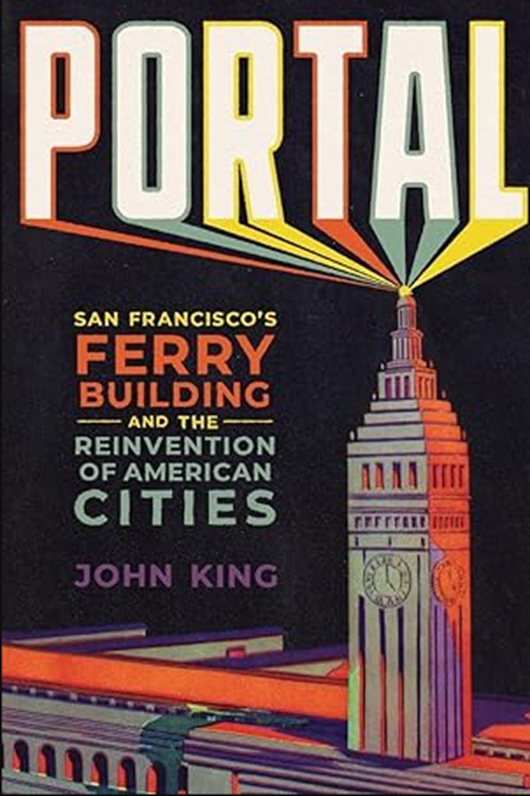 book cover featuring a clock tower book cover featuring a clock tower