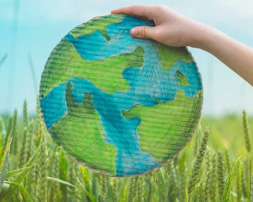 Environmental globe 