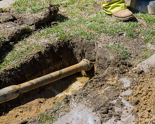 Trenchless laying of communications, water pipes and fiber optic with horizontal directional drilling