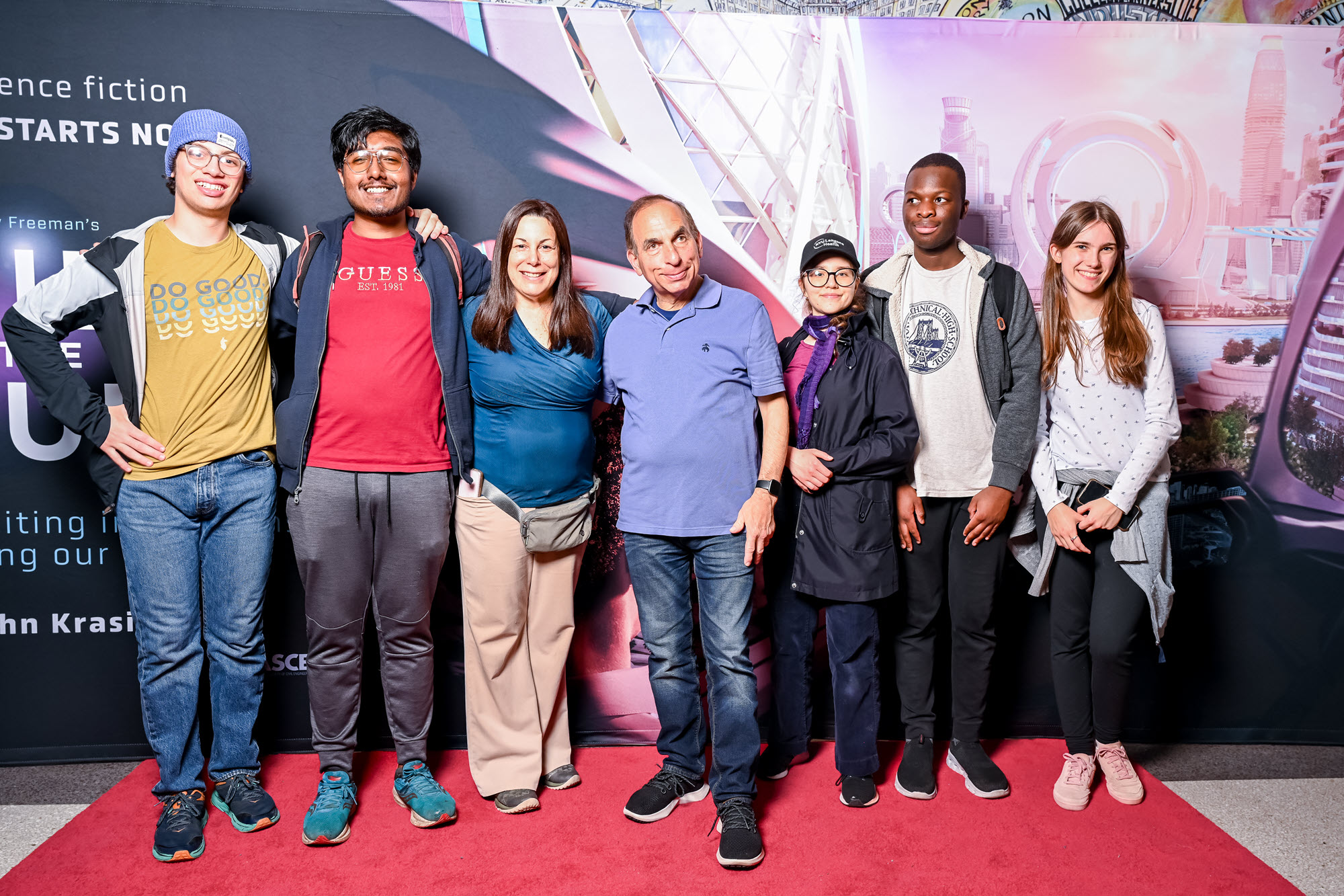 photo of Brooklyn Tech premiere event
